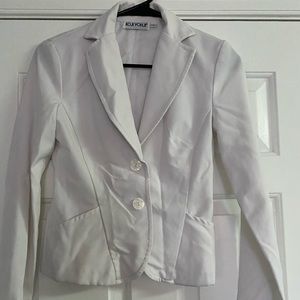 White blazer